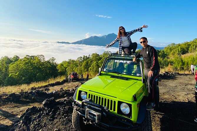 Mount Batur 4WD Jeep Sunrise & Waterfall Tour