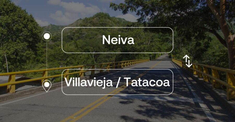 Neiva to or From Villavieja Private Transfer