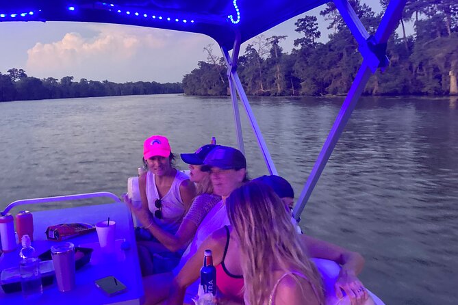 Night Time- Bayou Booze Cruise - Cruise Schedule and Participant Capacity