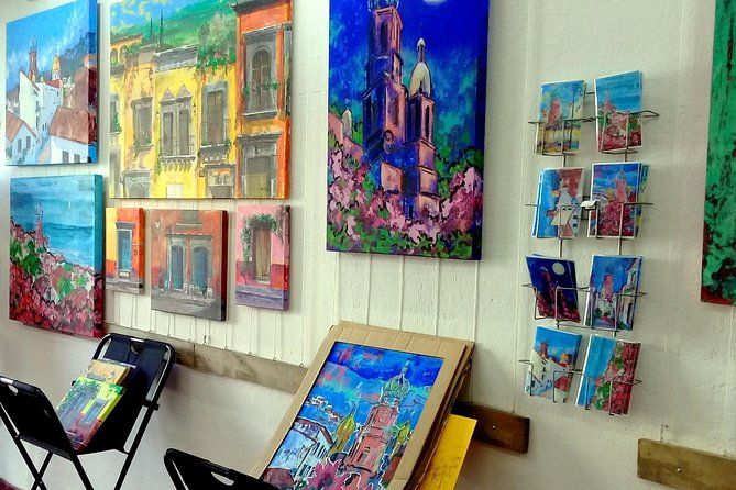 One Painting in One Day, Doors of Mexico Workshop Guanajuato