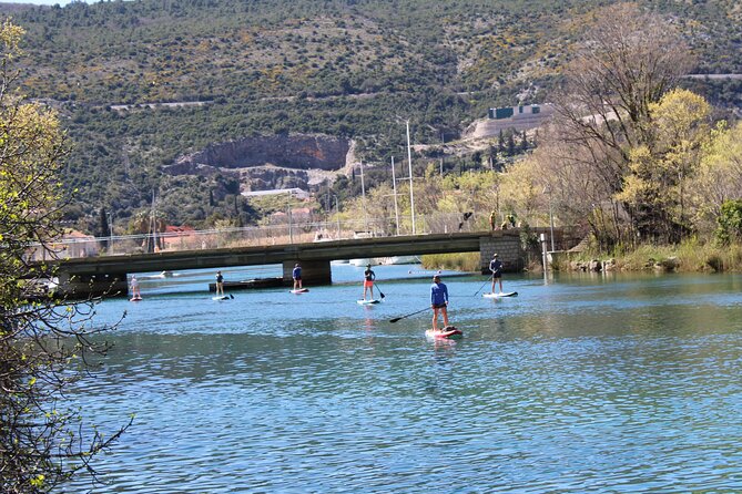 Paddleboarding on River Ombla