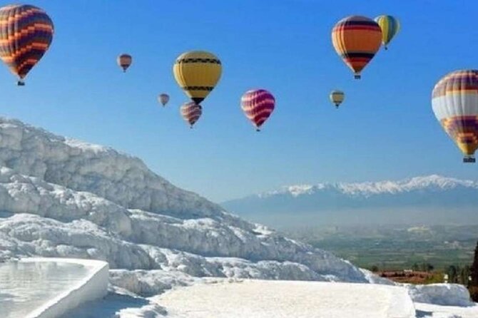 Pamukkale & Salada Lake W. Entrance, Meals & Transfer From Alanya