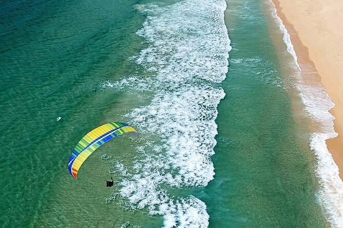 Paragliding Flight in Nazaré