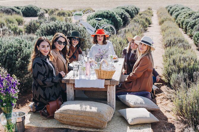 Picnic Among Lavender