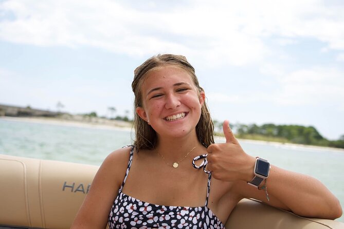 Pontoon Boat With 2 Slides in Destin/Fort Walton Beach Florida