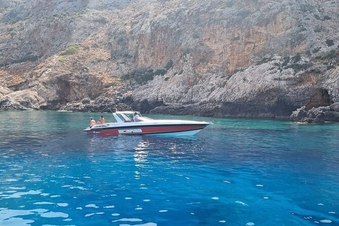 Powerboat Tour Theodorou Island Half Day