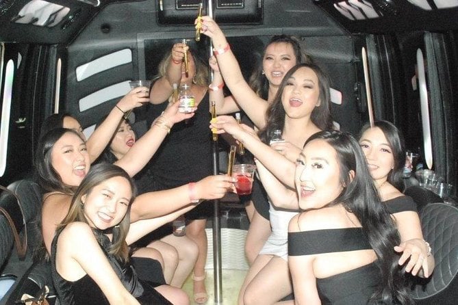 Private Airport Arrival Transportation in Luxury Party Bus (15 Passengers Max.)