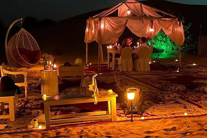 Private Dinner in the Heart of the Desert With Entertainment Show - Experience Overview