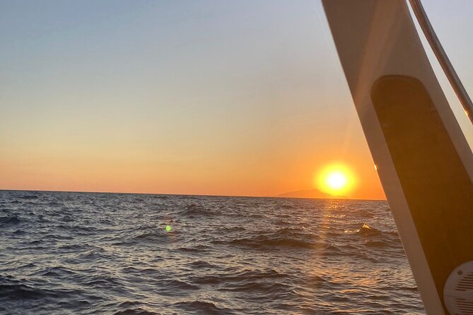 Private Sunset Boat Tour Capri From Sorrento on Classic GOZZO