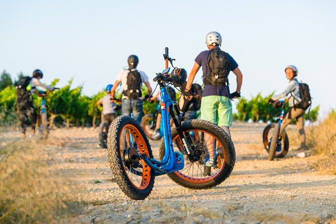 Private Tour of the Château Lhospitalet on an Electric Scooter
