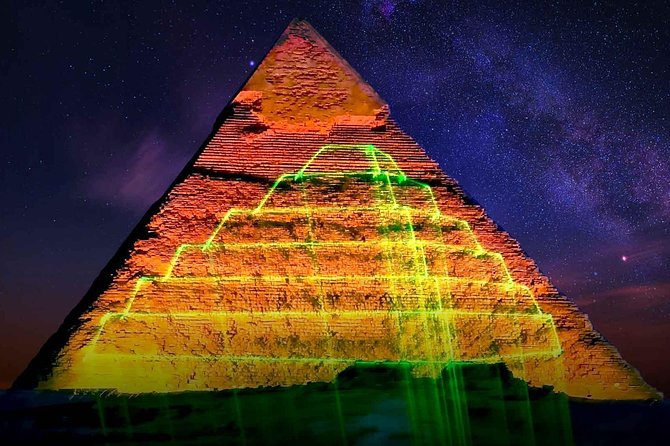 Quad Bike Trip During Sunset Around Pyramids, Evening Attend the Sound & Light Show at Giza Pyramids With Dinner