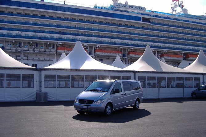 Rome for Cruisers: Transfer by Minivan + 4-Hour Tour by Golf Cart