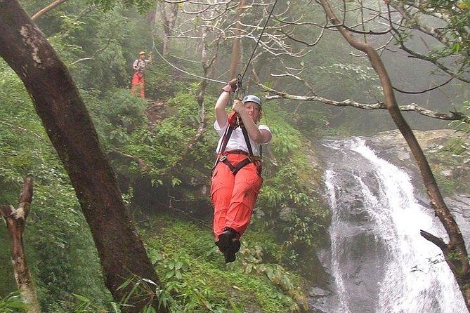 Shore Excursion Zipline Over 11 Waterfalls /Caldera Port