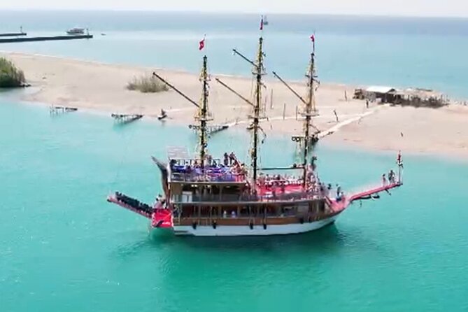 Side Boat Tour With Lunch, Soft Drink and Foam Party All.İNc