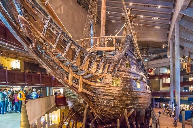 Stockholm Private Shore Excursion: City Hall and Vasa Museum
