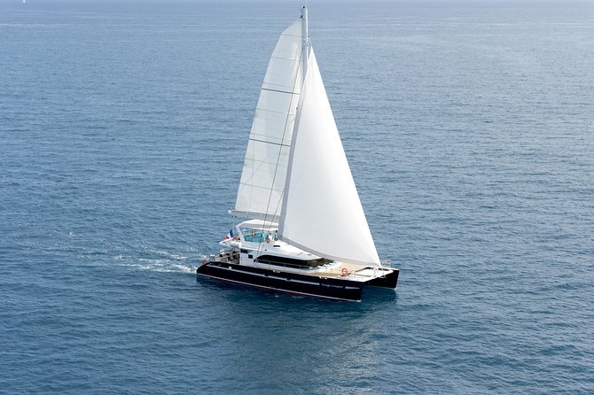Summer Fireworks and Dinner Catamaran Cruise From Cannes - Stunning Riviera Coastline Views