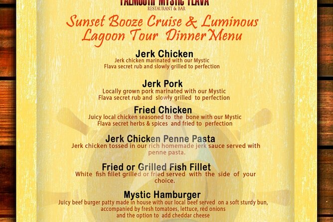 Sunset Boat Cruise and Luminous Lagoon With Dinner and Transfer