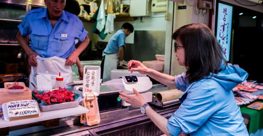 Tokyo : Tsukiji Fish Market 90MIN Walking Tour