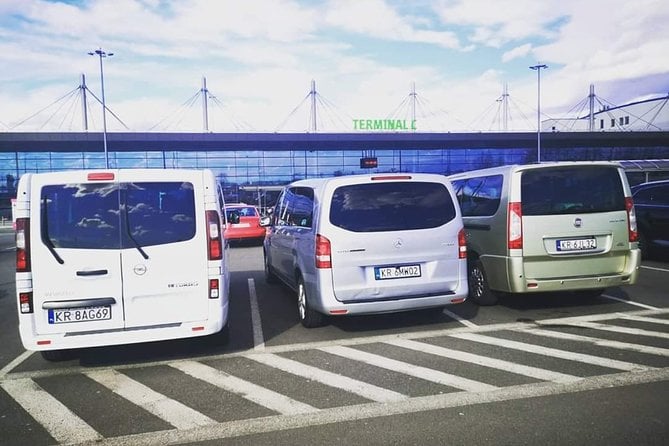 Transfer From Krakow /Balice Airport to Ostrava Best Service - Pickup and Drop-off Points