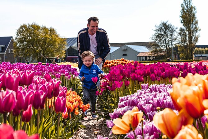 Tulip Experience With Keukenhof and Windmills Tour From Amsterdam