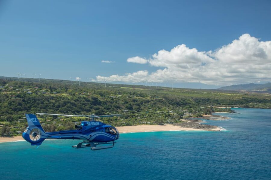 Turtle Bay: North Shore Helicopter Tour