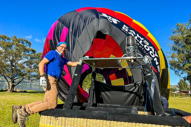 Hot Air Balloon Flight in Ecuador Lake San Pablo