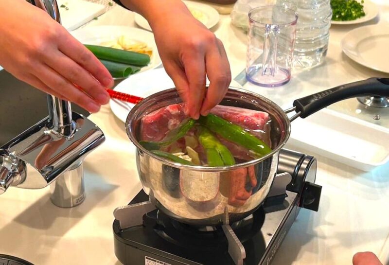 【NEW】Tokyo: Sushi Making & Ramen Cooking & Drink Set Class!! - Crafting Authentic Ramen Soup and Chashu