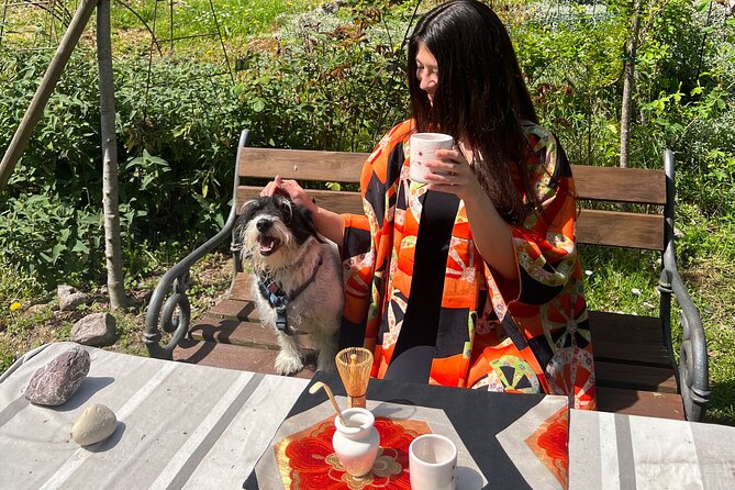 Matcha Making in Magical Rose Garden in San Marino