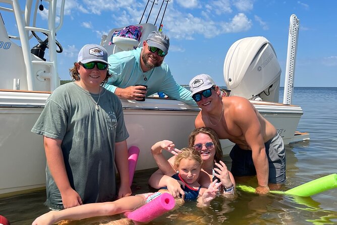 Boat-N-Beach Day at Little St George Island Secluded Beach Tour