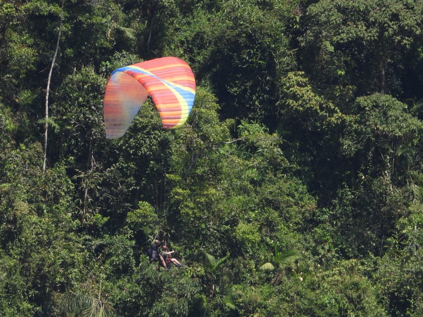 From Guatape: PARAGLIDING and Cristalline CANYONING