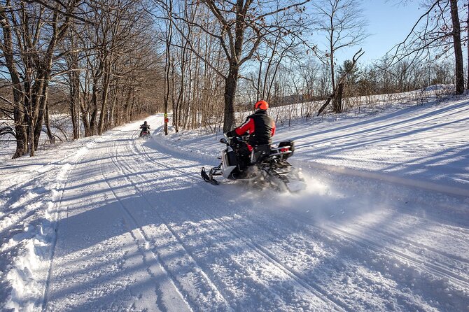 Guided Snowmobile Experience in Central New York Backwoods - Key Points