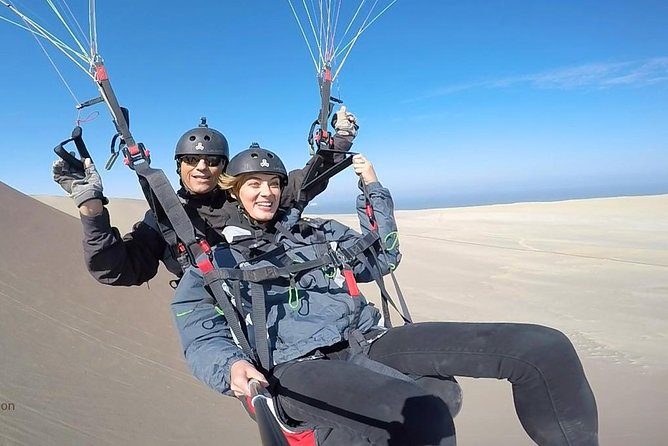 Paragliding Flight at the Paracas National Reservation