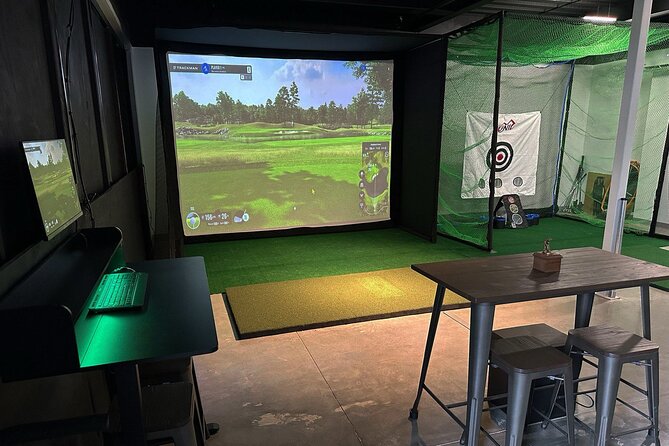 18 Holes of Indoor Golf With PGA Pro Golf Instruction