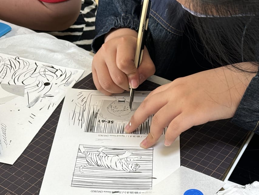3-Hour Manga Drawing Workshop in Tokyo