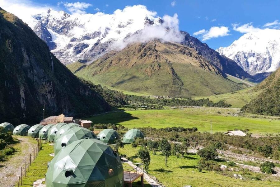 5-Days Route Along the Salkantay Trail to Machu Picchu-Train