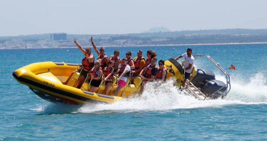 Alcudia: Speedboat Tour of Northern Mallorca & Hotel Pickup