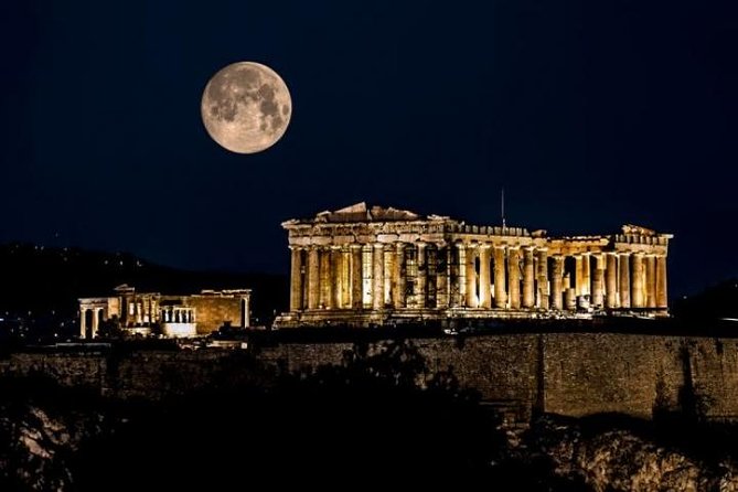Athens by Night Driving Tour (Highlights) , and Dinner Time