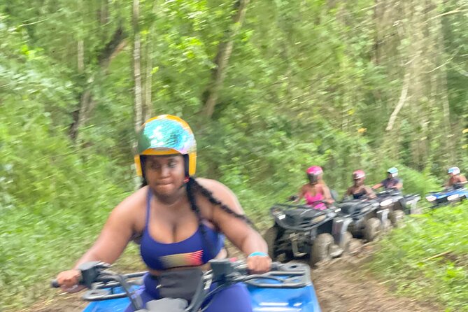 ATV and Bamboo Rafting With Transport From Montego Bay