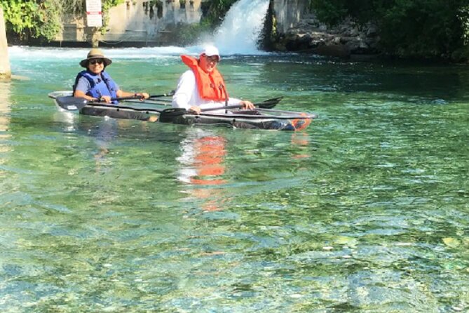 Austin Glass Bottom Kayak Tour With Olympian - Tour Overview