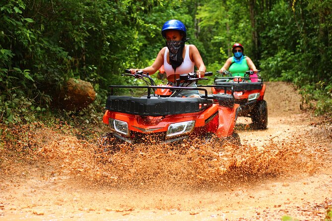 Awesome Cenote Maya, Horseback Riding, ATV, Ziplines and Lunch