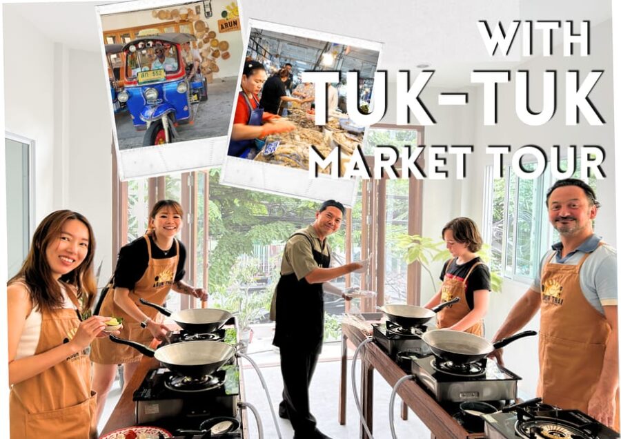 Bangkok: Cooking Class + Tuk Tuk Ride + Market Tour - Activity Overview