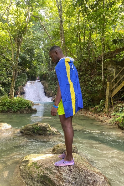 Blue Hole and Secret Falls With Private Transportation