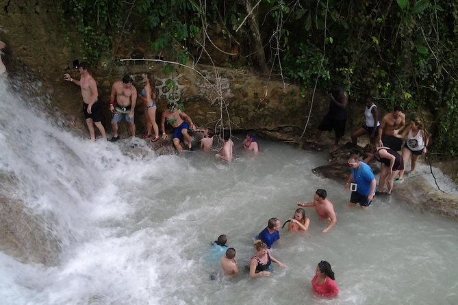 Blue Hole, Zipline and Dunns River Falls From Falmouth