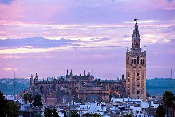 Bullring and Cathedral With Giralda of Seville
