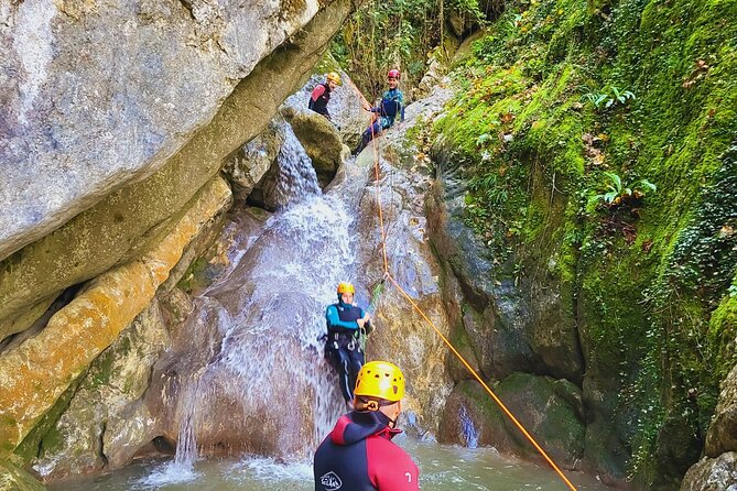 Canyoning Grenoble the Versoud Canyon