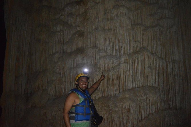 Cave-Tubing Crystal Cave and Ziplines ,With Ambergris Caye Pickup