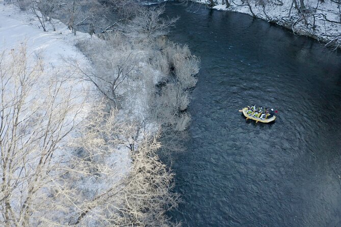 Chitose River Wildlife Watching Rafting and Moor Hot Spring Bath