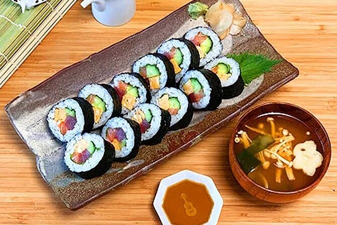 Colorful Sushi Making Class in Osaka