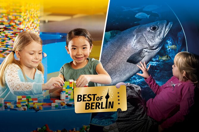 Combi Ticket: LEGOLAND Discovery Centre and SEA LIFE Berlin