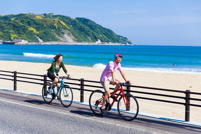 Day Trip From Central Fukuoka.Rental Cycle in Shikanoshima Island